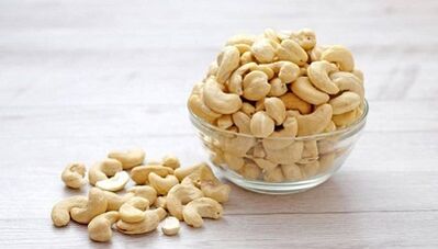 Кешью жаңғағын потенциалды ұлғайту үшін